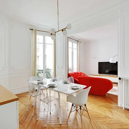 Elegant Appt 3bdr 5p - Arc De Triomphe Porte Maillot Apartmán *